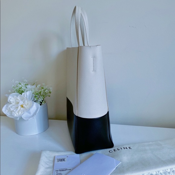 Celine Small Tote black and white - Picture 4 of 10